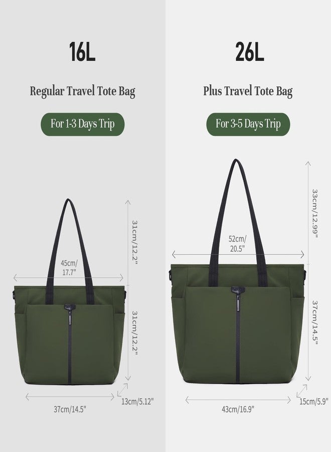 Timeet Travel Tote Bags (Olive Green, 17 Inch (26L)) - Image 5